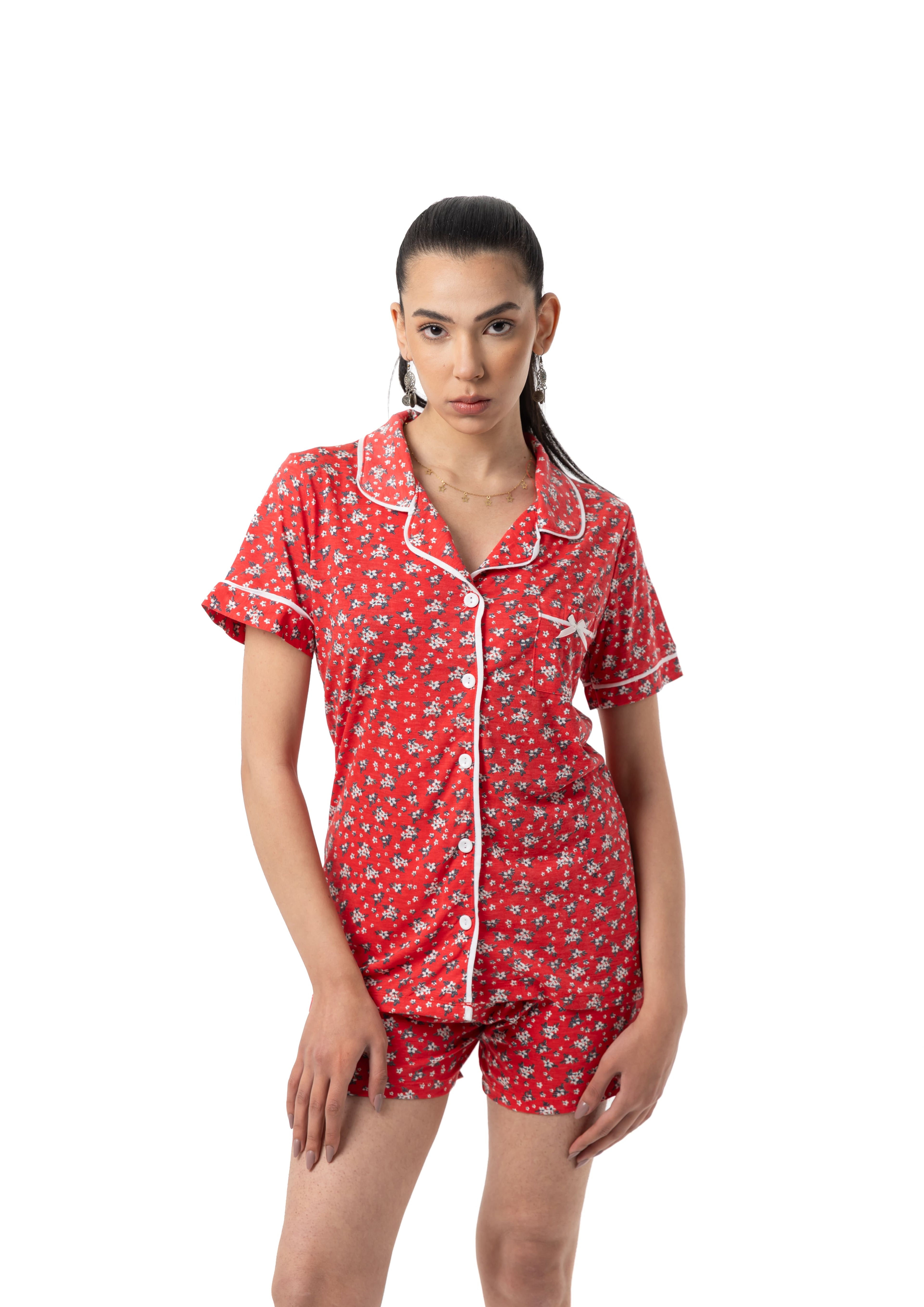 Cherry Petal Pajama Set